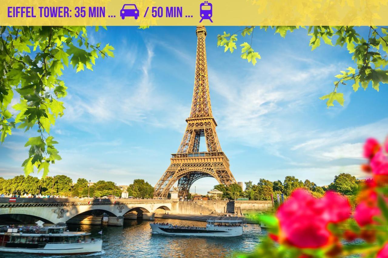 Qhome 2 - T2 Cosy Entre Paris Et Disney - Parking Prive Villiers-sur-Marne Ngoại thất bức ảnh