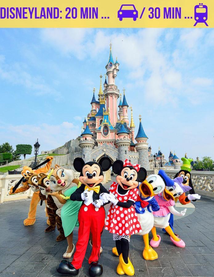 Qhome 2 - T2 Cosy Entre Paris Et Disney - Parking Prive Villiers-sur-Marne Ngoại thất bức ảnh