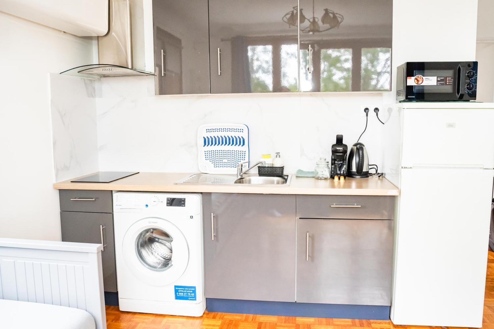 Qhome 2 - T2 Cosy Entre Paris Et Disney - Parking Prive Villiers-sur-Marne Ngoại thất bức ảnh